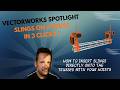 Slings on a Truss in 3 Clicks! | Vectorworks Spotlight Quick Tip. #vectorworksmovies