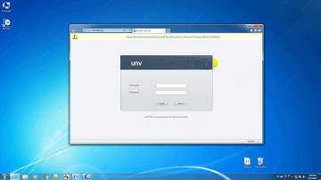 How to access Uniview NVR locally