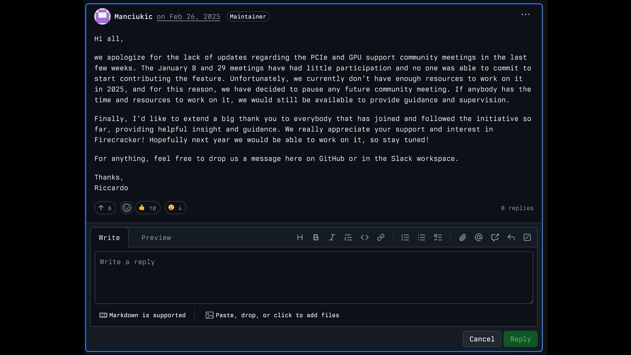 // isospin // microvm // nvidia-smi //