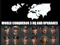 🔥World Conqueror 3 | My Current Upgrades &amp; Generals Overview🪖⚙️