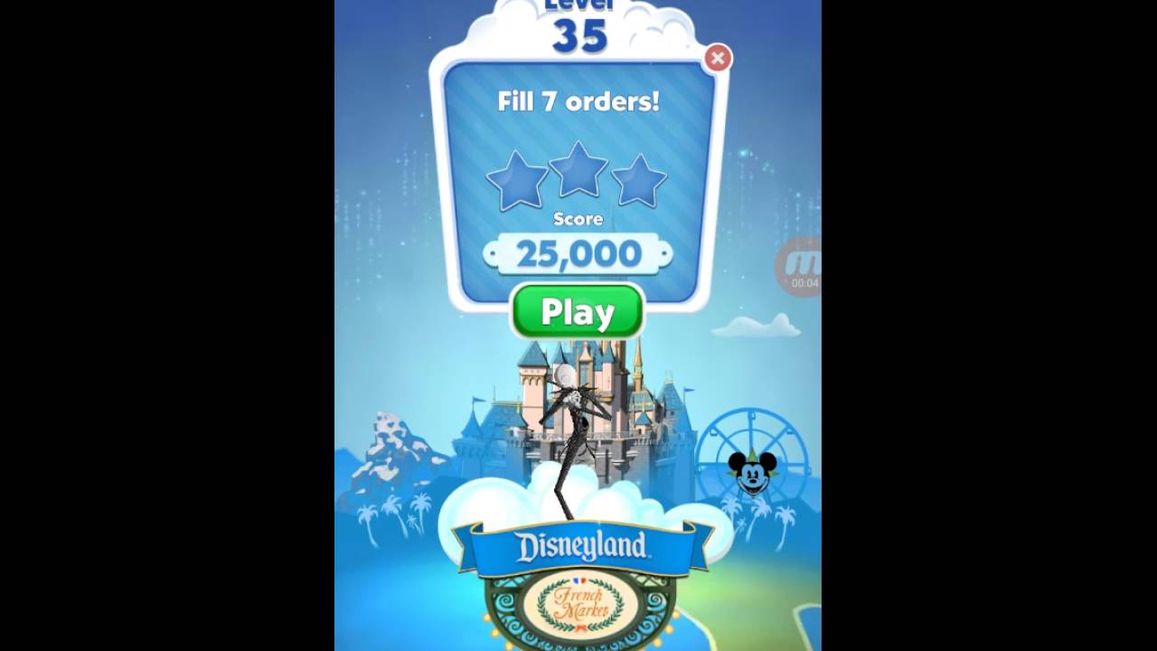 Disney Dream Treats Android Gameplay Level 35