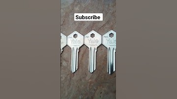 Yale lock key #yale #lock #key