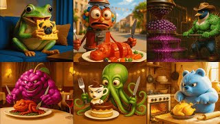 BRAINROT: but All FOOD | Part 2| Official Music Video