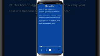 Transkriptor Mobile App (Transcribe Speech to Text, Video to Text, Audio to Text, Mp3, Mp4 to Text) screenshot 5
