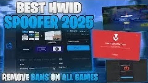 ✅ HWID Spoofer 2025 - Remove Hardware Bans (Full Guide)