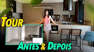 ✨ Confira Antes🌿Depois Tour pelo Apê de 105m² uma Reforma Que Mudou Tudo!