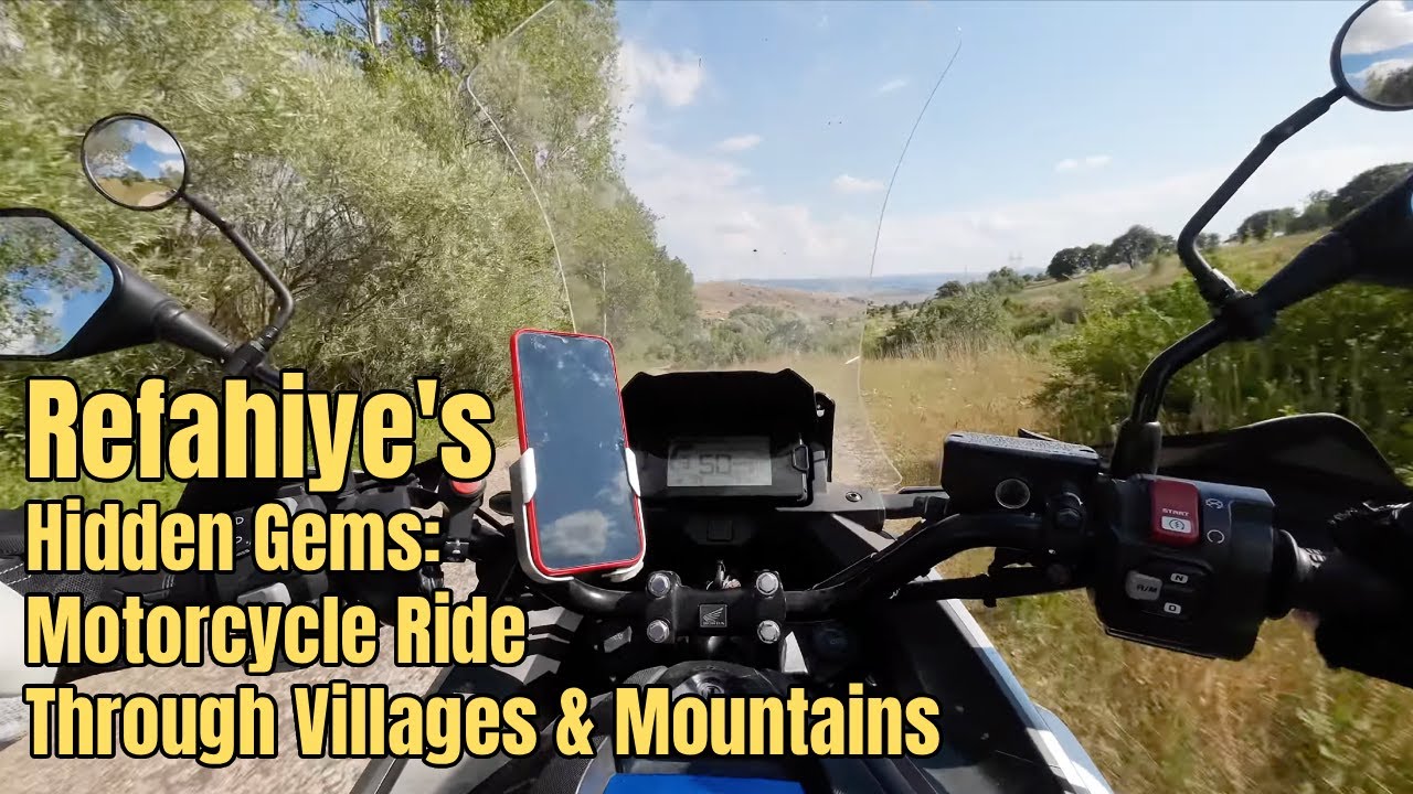 Refahiye's Hidden Gems: Motorcycle Ride Through Villages and Mountains