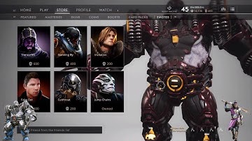 Paragon tutorial map gameplay.And new taunt sounds