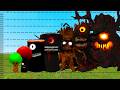 SIZE COMPARISON FROM MR TREE ALL PHASE SPRUNKI in Garry's Mod
