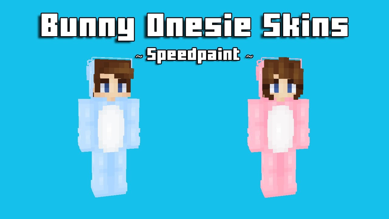 Making Bunny Onesie Skins For Easter! | Minecraft Skin... - youtube