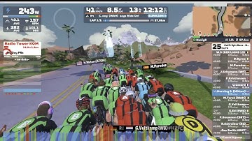 Zwift - Race: Zwift Epic Race - Navig8 (B) on Navig8 in Watopia
