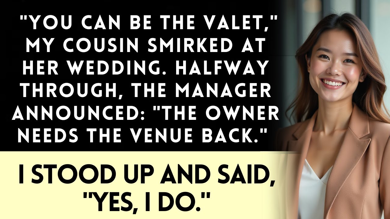 They Made Me Park Cars At The Family Wedding—Then Found Out I Owned The Venue