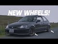 NEW WHEELS FOR THE CIVIC HATCH