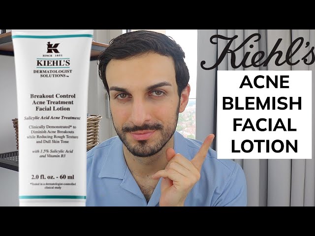 KIEHL'S Control Blemish Treatment Facial Lotion REVIEW - YouTube