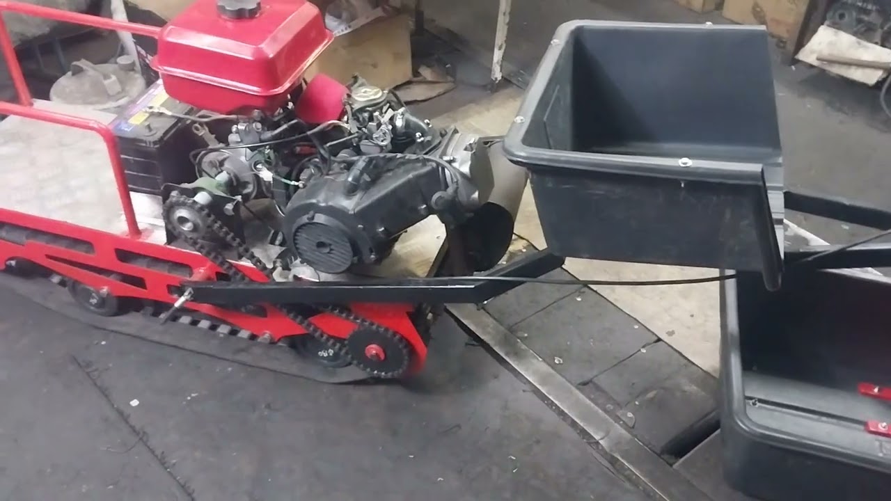 Мотобуксировщик своими руками сколько будет стоить 