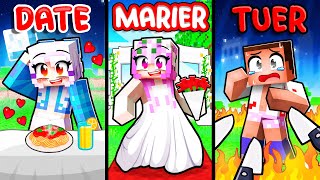 DATE, MARIER, BISOUS ou TUER sur Minecraft !