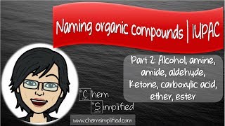 How To Name Organic Compounds Iupac Name Basic Part 2 Dr K