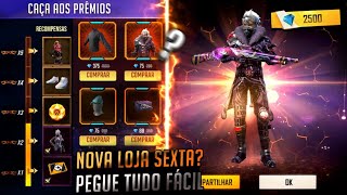NOVA LOJA ESPECIAL DE DESCONTOS SEXTA, PEGUE O TÊNIS SWIFTS, SOMBRA ROXA, NOVA 12 E MAIS - FREE FIRE