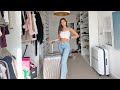 Unpacking My WARDROBE! (All my bags) GET READY WITH ME! ad