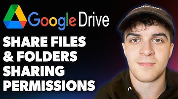 How to Share Google Drive Files and Folders Sharing Permissions in Google Drive (Full 2025 Guide)