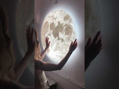 Настенный светильник   Луна 80 см в диаметре