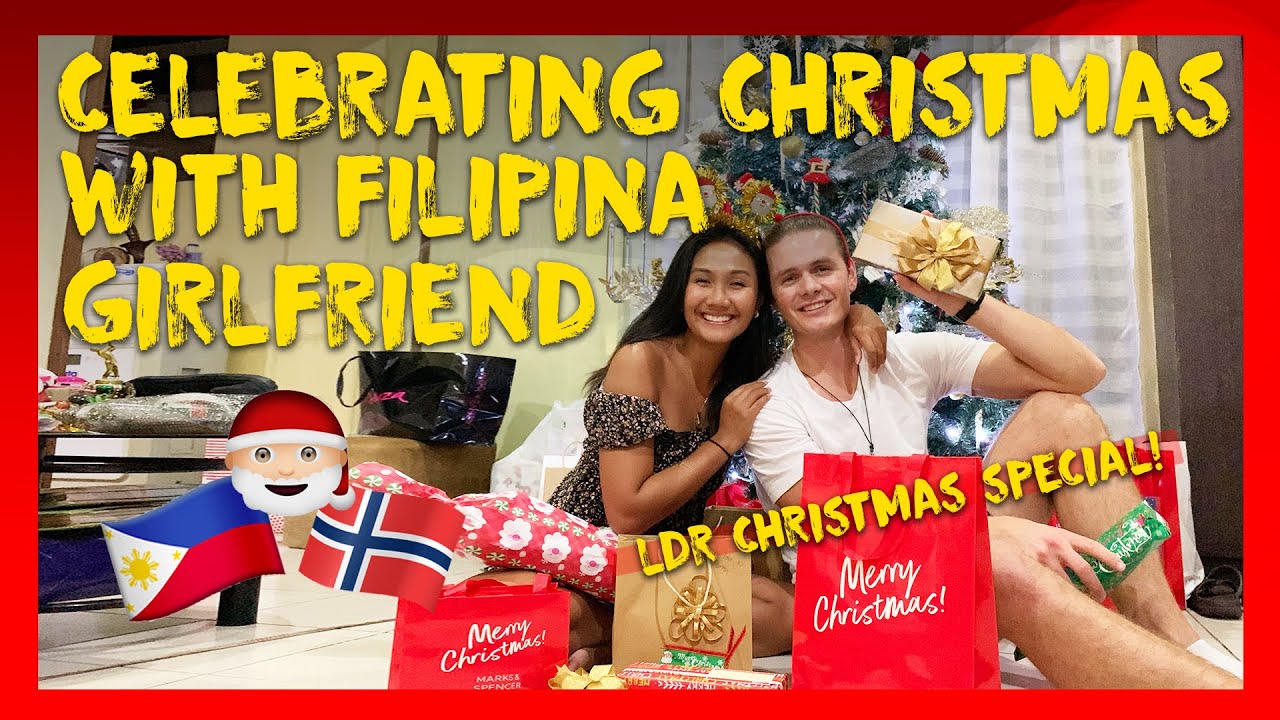 Celebrating Christmas Eve with Filipina Girlfriend! (LDR Christmas