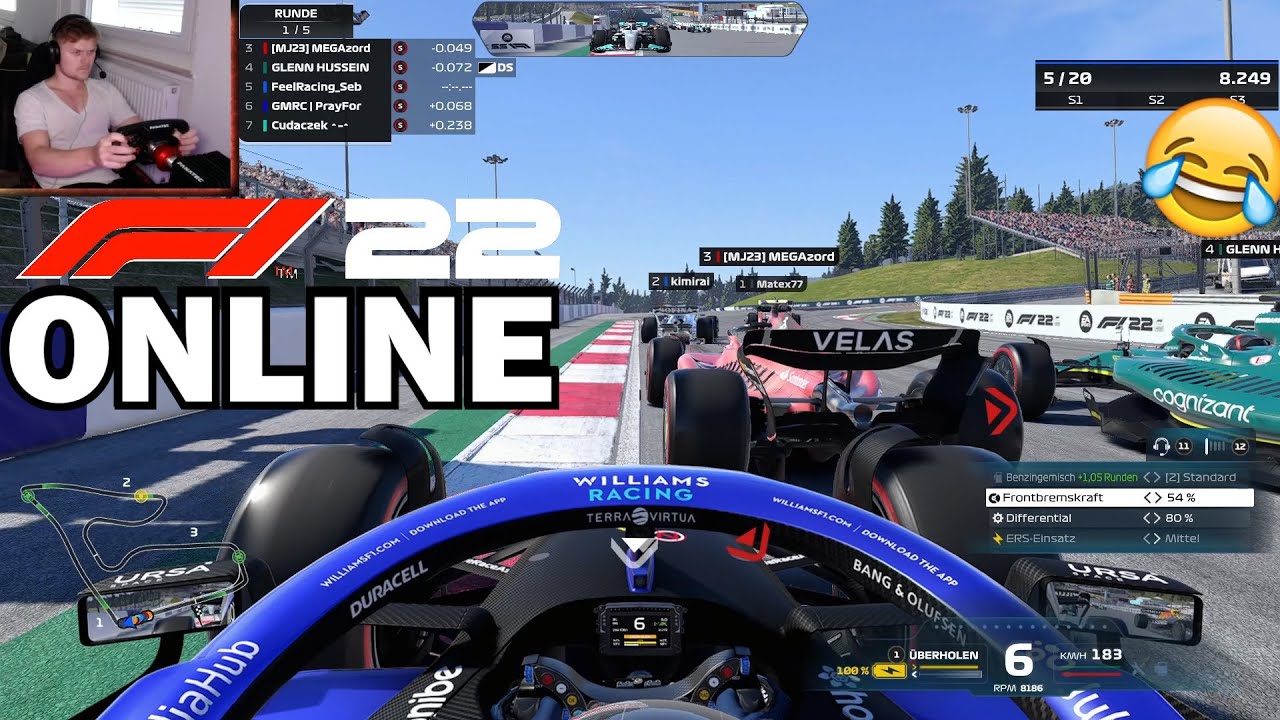 F1 22 ONLINE MULTIPLAYER CHAOS Die ERSTEN OPEN LOBBIES im NEUEN Formel 1 GAME!