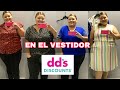 EN EL VESTIDOR DE dd's DISCOUNTS/BUSCANDO TALLAS GRANDES