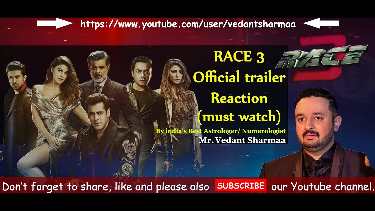 Race 3 Ka Full Movie Trailer Reaction Review ! Salman Khan 2018 New Songs  Prediction Spoof Promotion - Online Best Astrologer in India