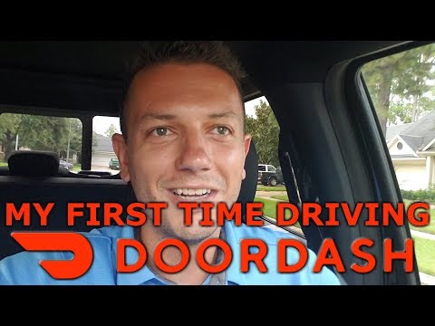 Documenting My First DoorDash Drive