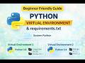 VirtualEnvironment&amp;Requirements.txtFullTutorialinHindi #pythonprogramming #python #django #learning🔥