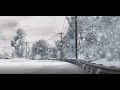 Snowy drive in BeamNG