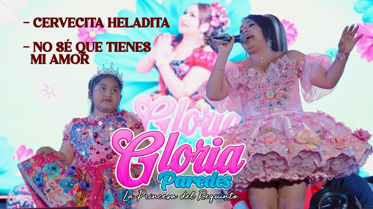 GLORIA PAREDES (CERVECITA HELADITA - NO SÉ QUE TIENES MI AMOR) EN  CONCIERTO