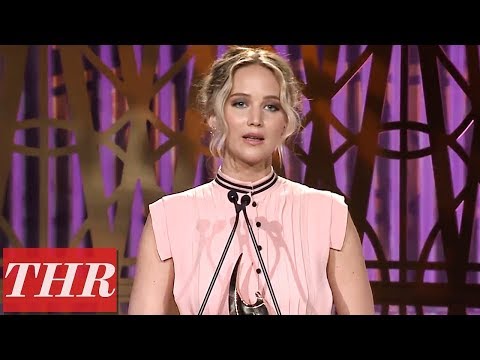 Jennifer Lawrence Full Acceptance Speech at The Hollywood ...