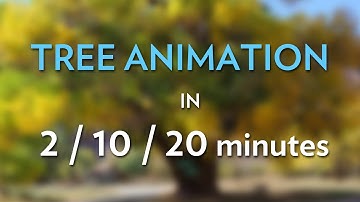 Animate a tree in 3ds Max: 3 Techniques