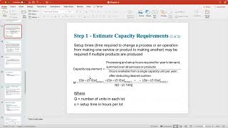 Chapter 4 Video Part 2 -- Capacity Planning Tools