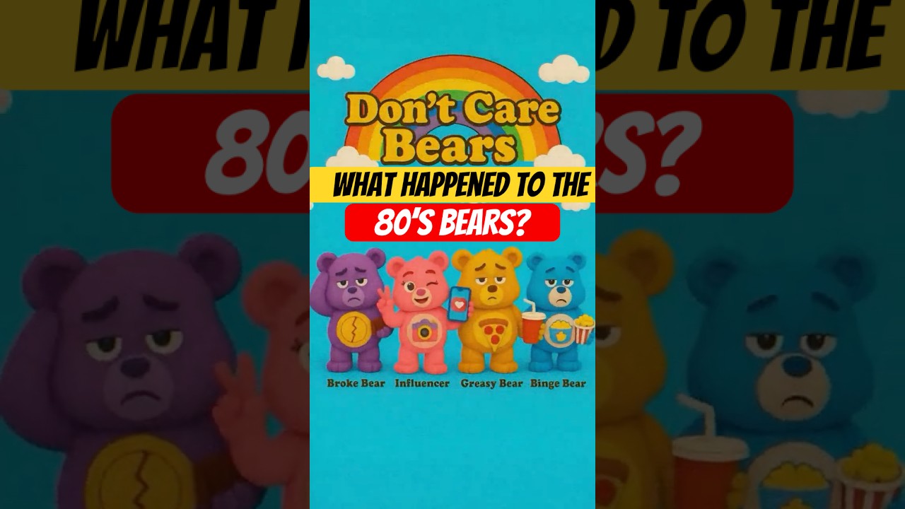 Don't Care Bears: The Bear Who Can’t Stop Watching! 🐻🍿 