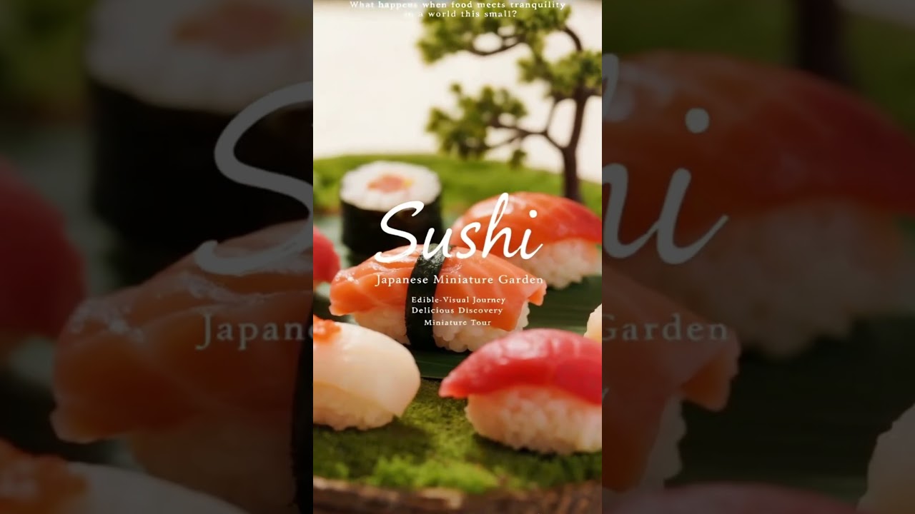 Japanese Garden & Sushi A Delicious Discovery Miniature Tour 
