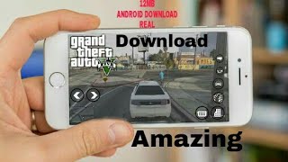 12MB GTA V Android phone download real screenshot 4