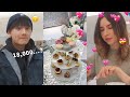 Why would I bring my boyfriend to Dior afternoon tea...｜My Grumpy Boyfriend