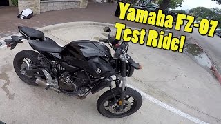 Yamaha FZ07 Review! The Best Beginner Bike?