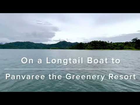 On a Longtail Boat to Panvaree the Greenery Resort