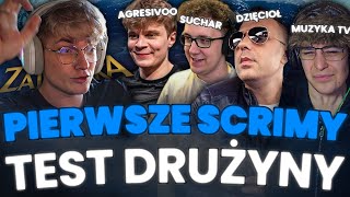 PIERWSZY SPARING ZIMOWEJ ZADYMKI 😭 *TEAM KASEKO vs TEAM RYBSON* ft. Mokrysuchar, Avmusia, Lukisteve