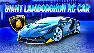 Lamborghini Centenario RC unboxing Giant RC car review