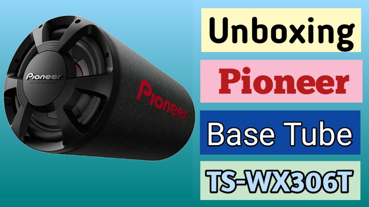 Unboxing of pioneer tswx-300TA 