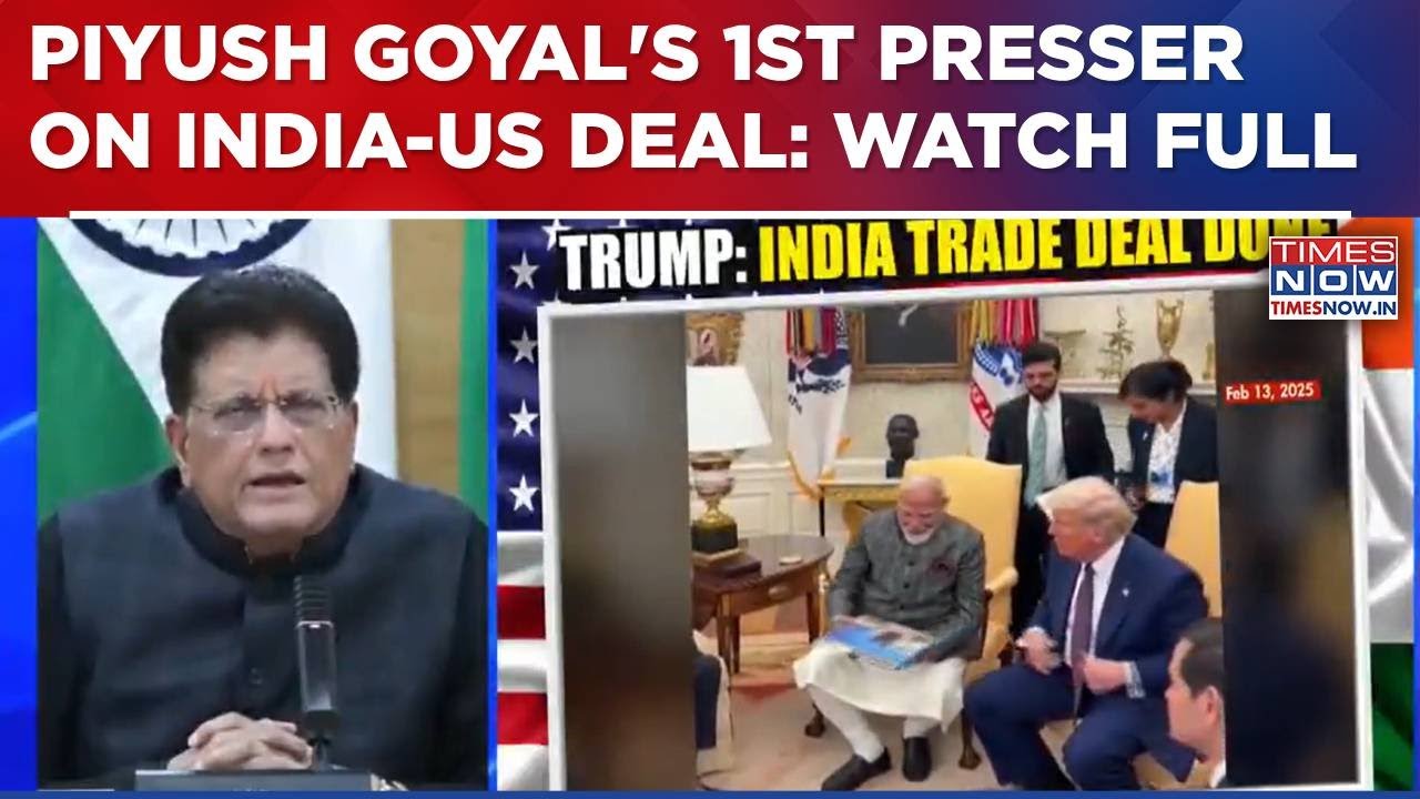 Piyush Goyal Says 'Trade Deal With US Will Boost India's Growth', Slams ...