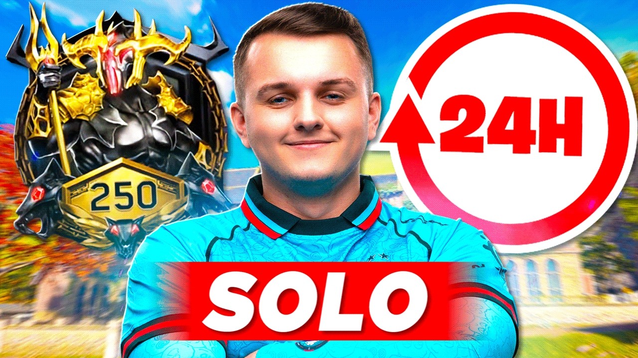 I Solo Queued Warzone RANKED for 24 Hours!