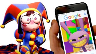 The Amazing Digital Circus characters and their Google Search History (& More) | MVPerry Compilation