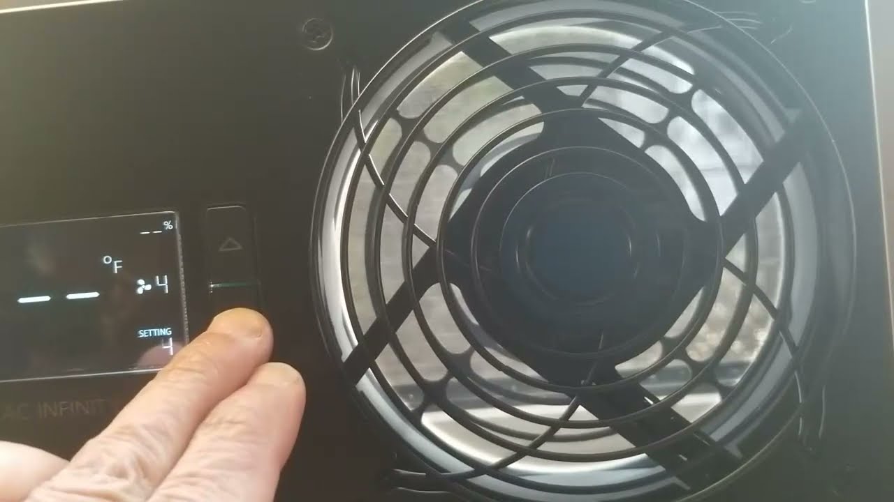 AC Infinity Airtitan 240 CFM Indoor Wall Mount Crawlspace Basement