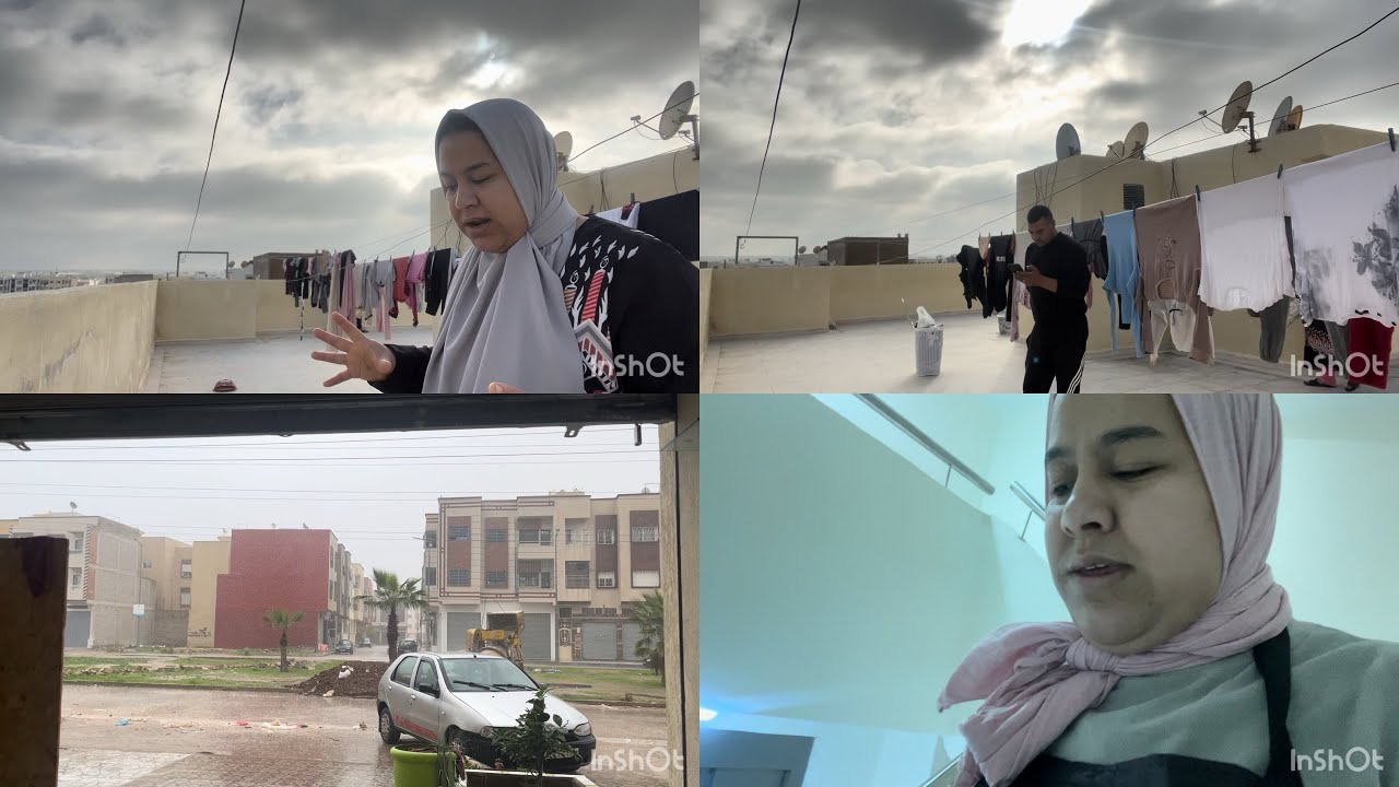 نهار واشمن نهار ياربي تلطف بينا هدشي لي وقع فدار كيخلع 😱كولشي داع 🤲